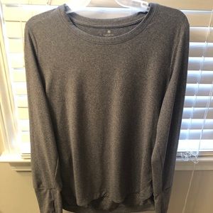 Apana dark grey workout top